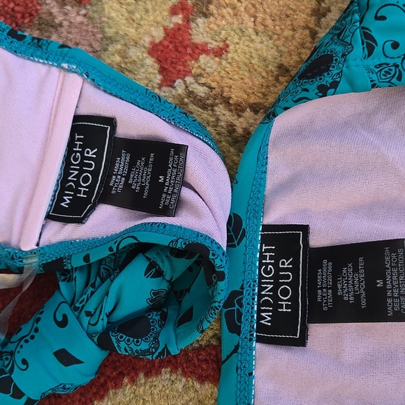 Whimsygoth Skull & Roses Ruffle Bikini - Picture 3 of 4